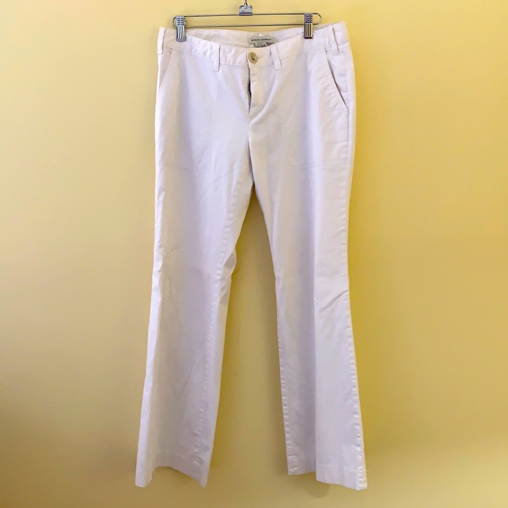 White Banana Republic Trousers